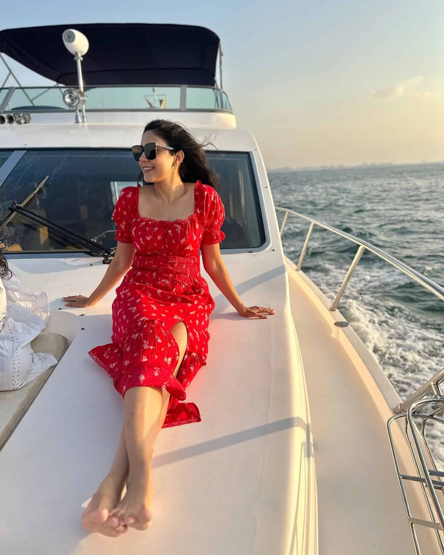 Ritu Varma Sizzles in Style on a Yacht