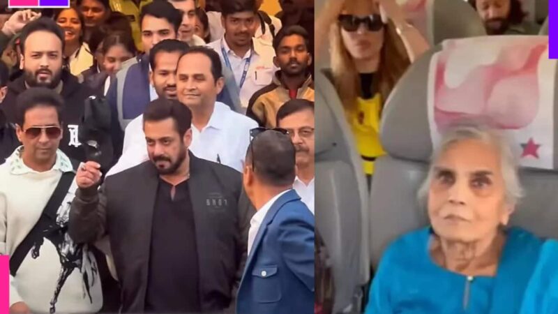 Salman Khan lands in Jamnagar with family to celebrate 59th birthday, rumoured girlfriend Iulia Vantur joins in