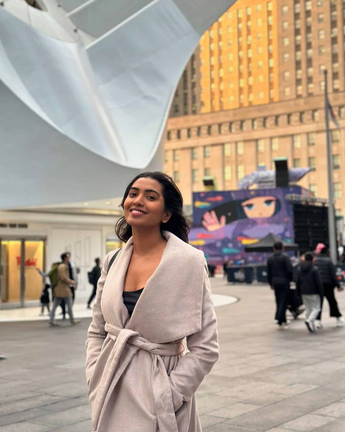 Shivathmika’s Manhattan Magic at WTC Station!