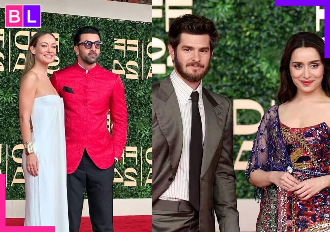 Ranbir Kapoor poses with Olivia Wilde, Shraddha Kapoor chats with Andrew Garfield at Red Sea Film Festival; See VIRAL PICS