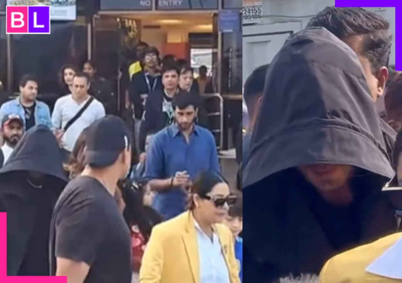 Shah Rukh Khan hides under a massive hoodie, reaches Jamnagar with Gauri Khan and family for New Year celebrations [WATCH]