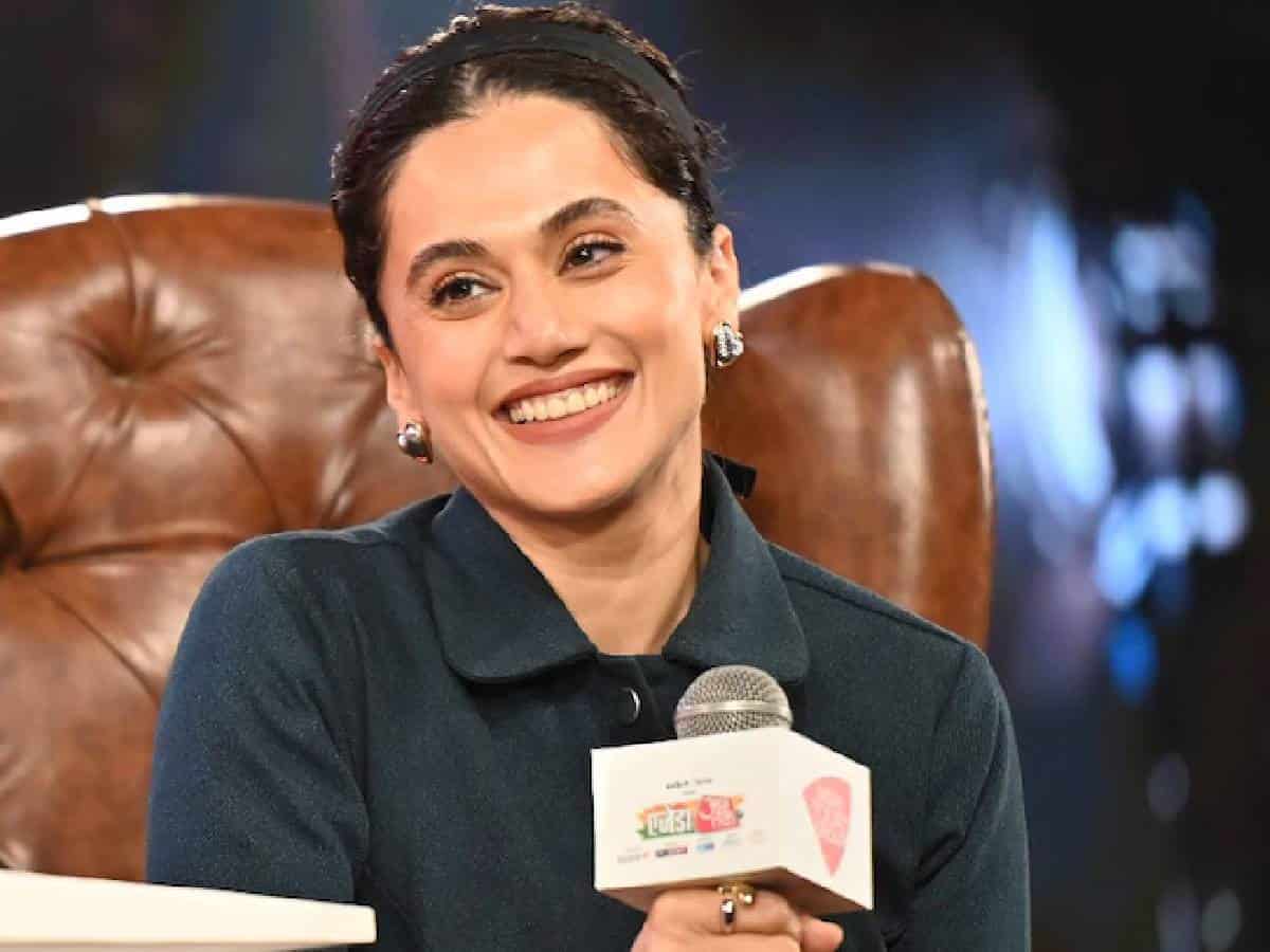 “I got married last year but hid it,” says Taapsee