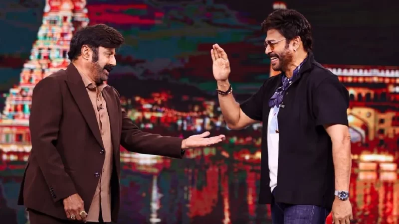 Unstoppable Promo: The Iconic Frame of Balakrishna & Venkatesh