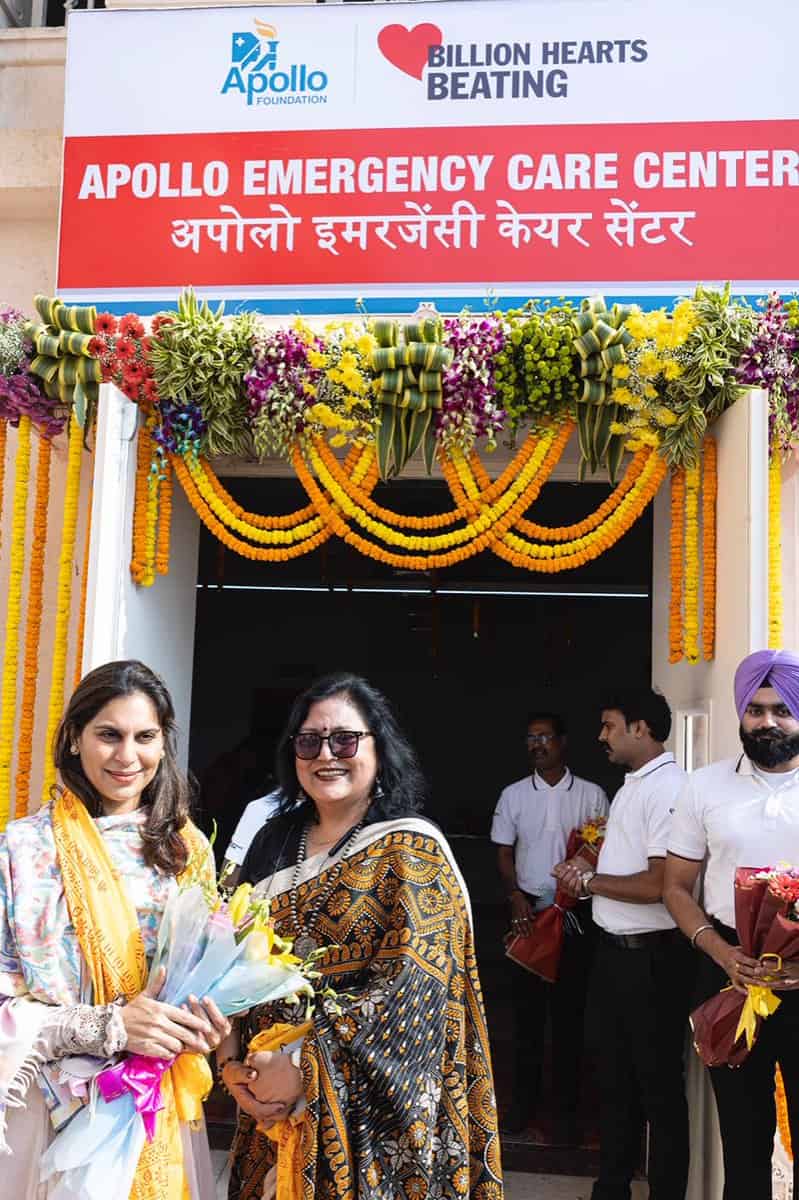 Upasana Launches Free Emergency Care Center in Ayodhya