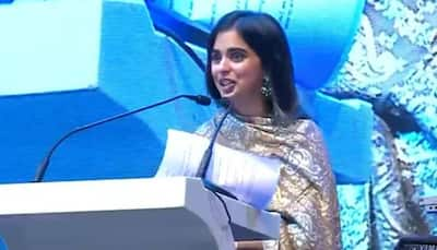 Isha Ambani Pays Tribute To Dhirubhai Ambani And Mukesh Ambani At Jamnagar Refinery’s 25th Anniversary