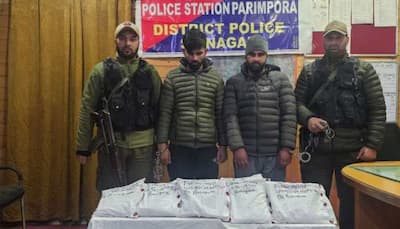 Police Seize 8 Kg Of Heroin In Srinagar; Two Arrested, Drugs Smuggled From Pakistan