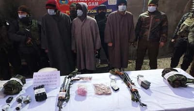 Major Terror Attack Foiled: Three LeT/TRF Terrorists Arrested In J&K’s Kulgam