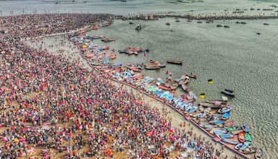 Mahakumbh 2025: Over 1 Crore Take Holy Dip At Prayagraj Sangam; Akharas Lead First ‘Amrit Snan’ Today On Makar Sankranti