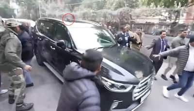 AAP Claims Kejriwal’s Car Attacked By ‘BJP Goons’; Pravesh Verma Hits Back: WATCH