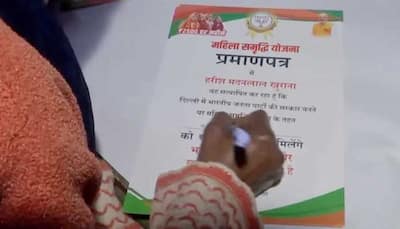 BJP Goes AAP, Congress Way In Delhi; Distributes Rs 2,500 Guarantee Cards