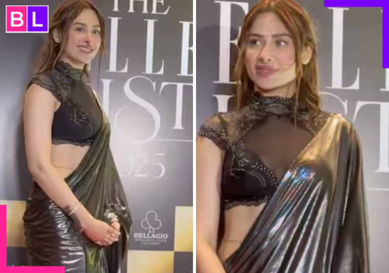 Mahira Sharma’s first red carpet appearance in bold black saree amid Mohammed Siraj dating rumours goes viral; ‘Siraj  Bhai alag…’ [Watch]