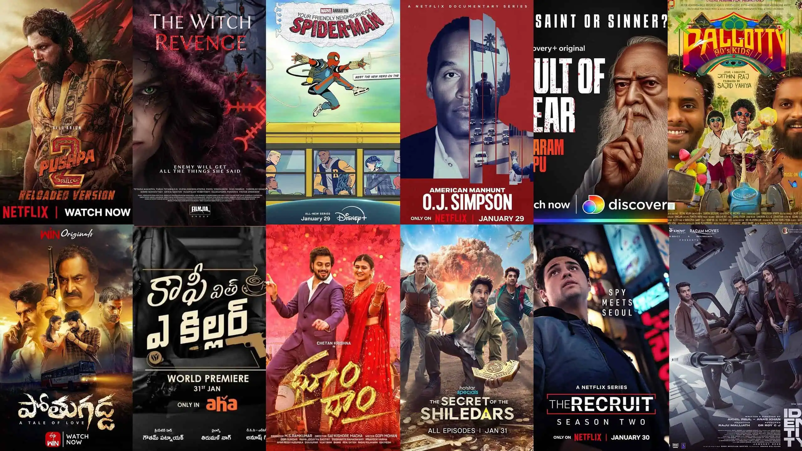 OTT – Movies & Web Series – This Week (27th Jan – 02nd Feb)