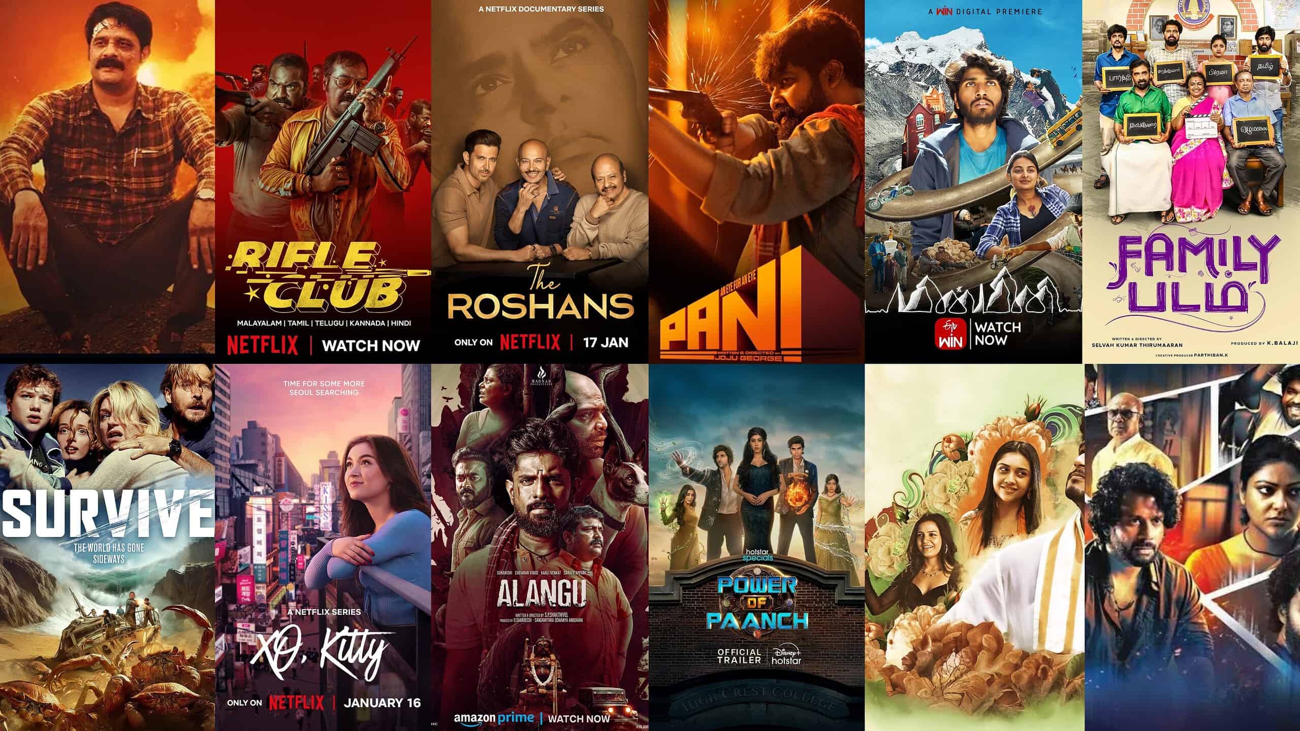 OTT – Movies & Web Series – This Week (13th – 19th Jan)