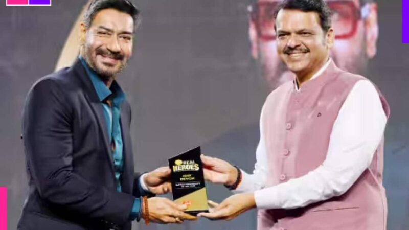 Ajay Devgn conferred with ‘Impactful Personality of the Year’ award at Zee Real Heroes Awards 2024