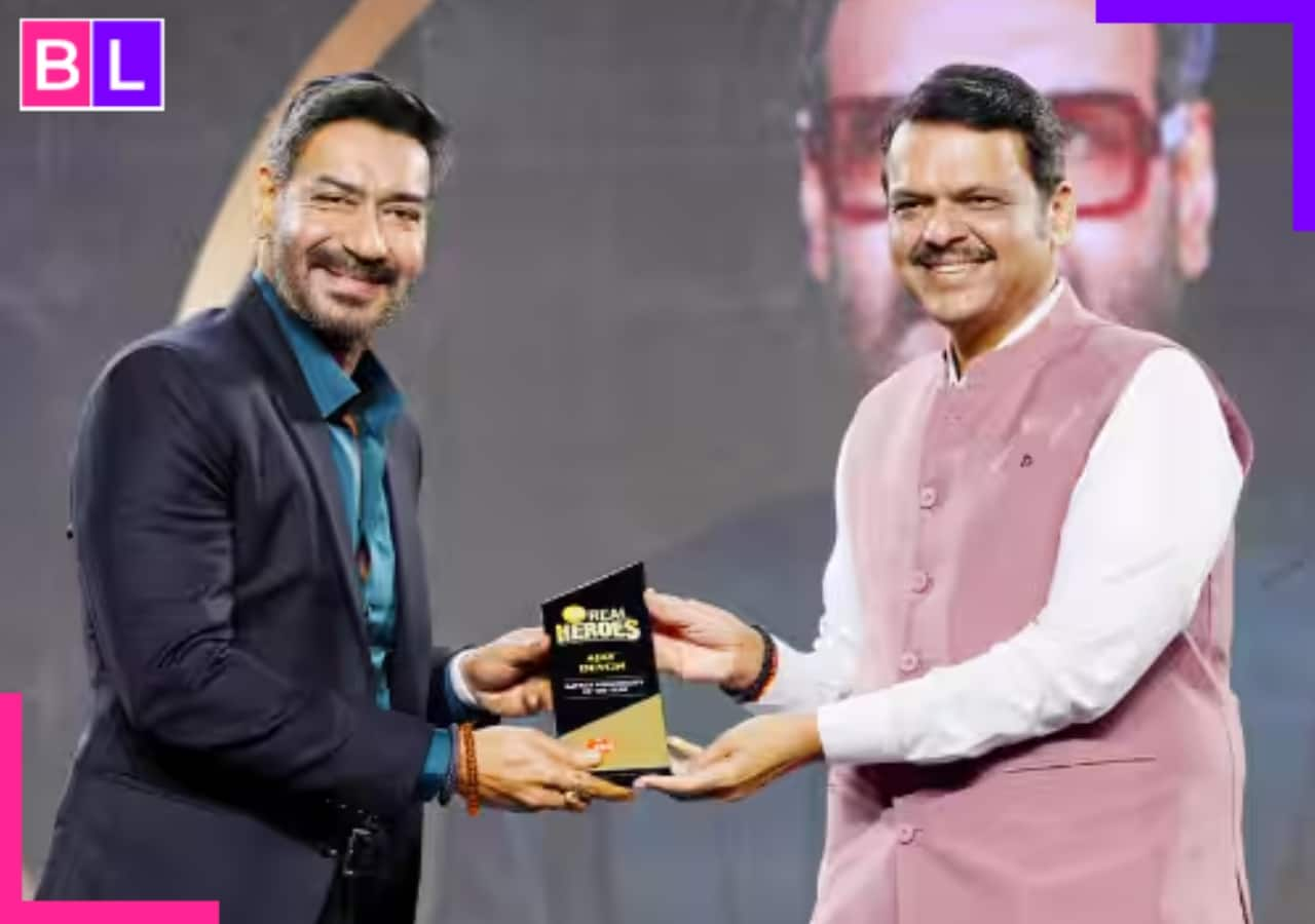 Ajay Devgn conferred with ‘Impactful Personality of the Year’ award at Zee Real Heroes Awards 2024