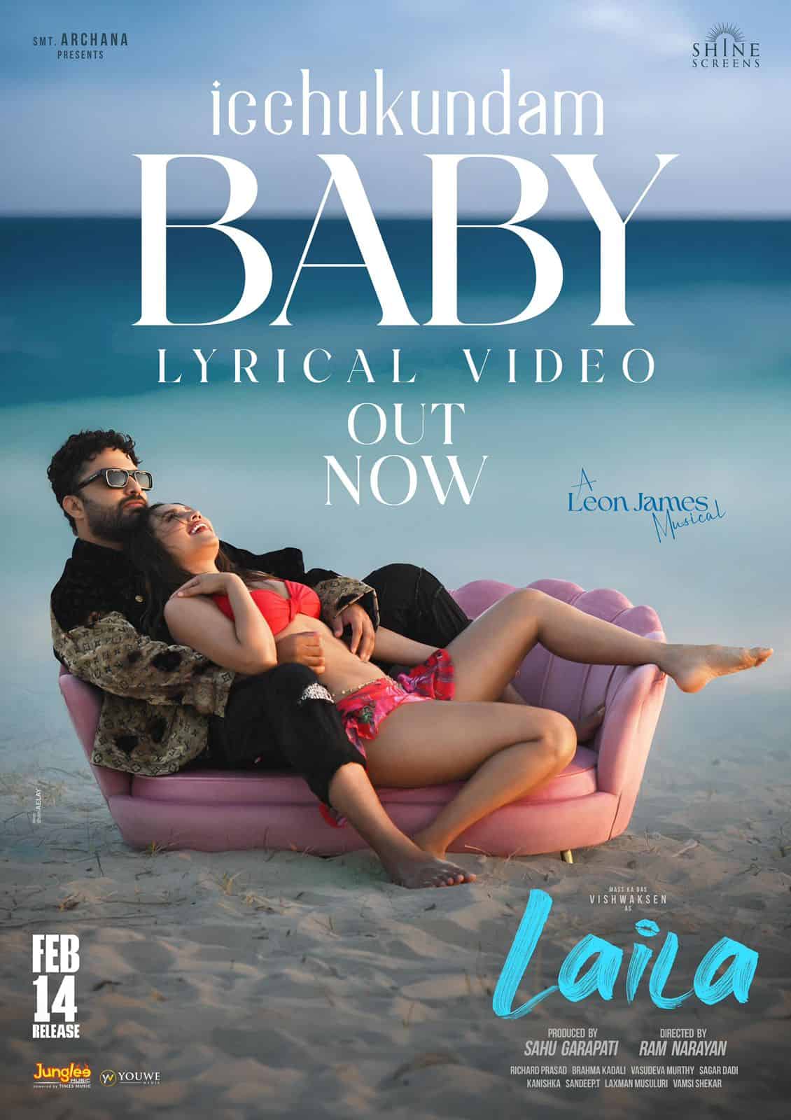 Vishwak Sen’s Beach Vibes with Baby