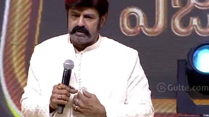 Balayya Pledges To Act Until His Last Breath