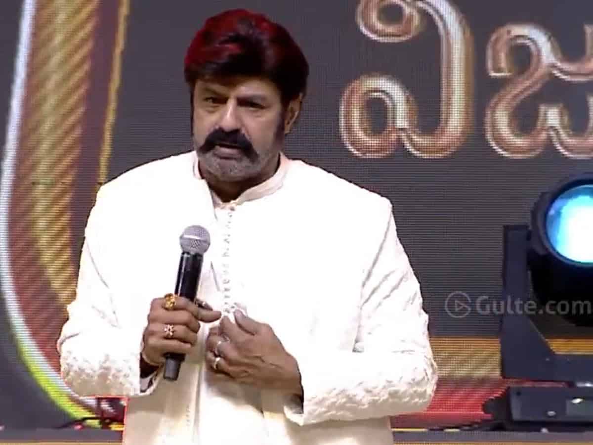 Balayya Pledges To Act Until His Last Breath