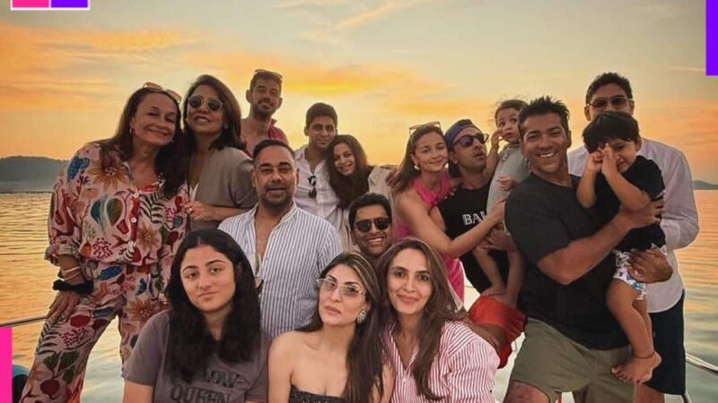 Ranbir Kapoor, Alia Bhatt pose in Shaheen Bhatt’s New Year photo dump; Raha Kapoor steals the spotlight