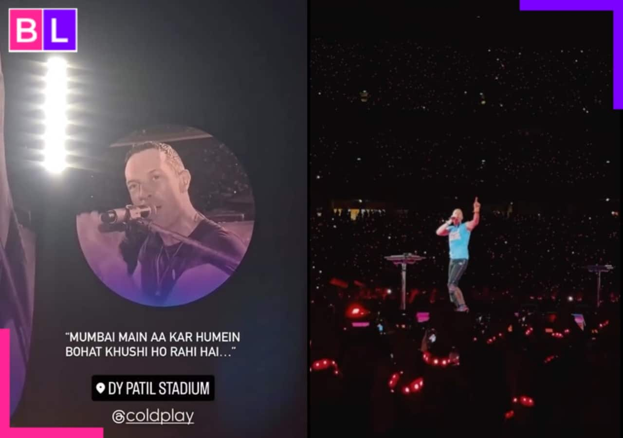 Coldplay’s Chris Martin reads ‘Jai Shri Ram’ from a placard during Navi Mumbai concert, fans say ‘Magical…’