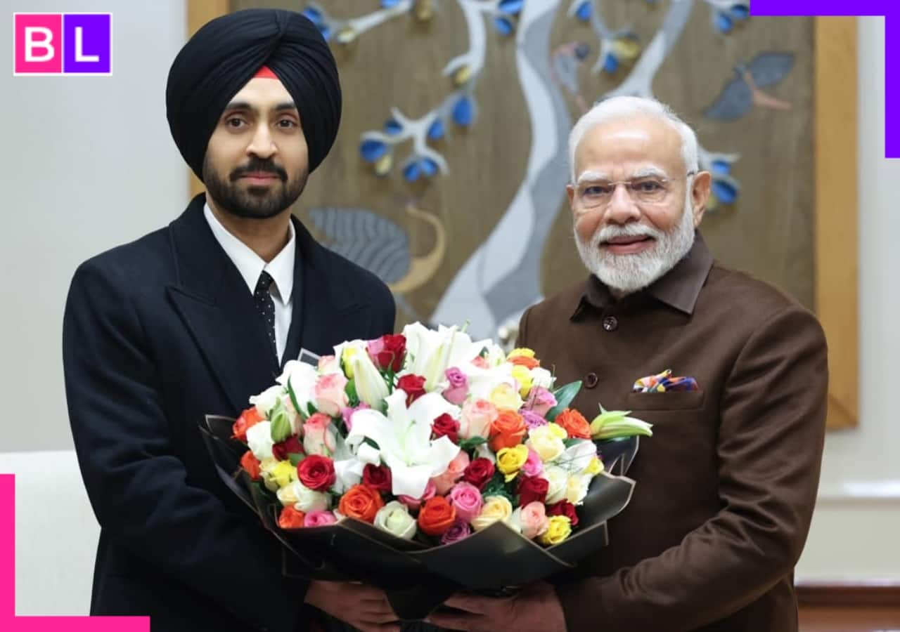 Diljit Dosanjh meets PM Narendra Modi, presents him with Dil-Luminati India tour poster