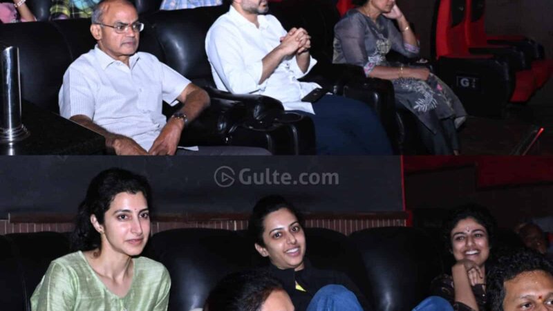 In Pics: Lokesh And Family Watches Daaku Maharaaj