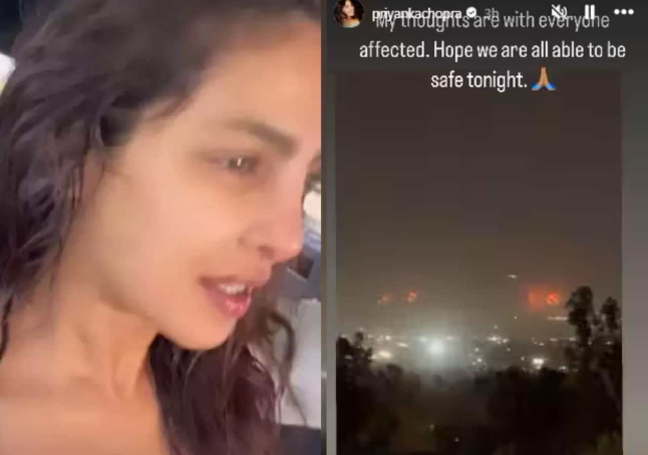 Priyanka Chopra shares heartbreaking video of Los Angeles wildfire; Anthony Hopkins, Paris Hilton lose homes; Ben Affleck, Tom Hanks leave disaster area