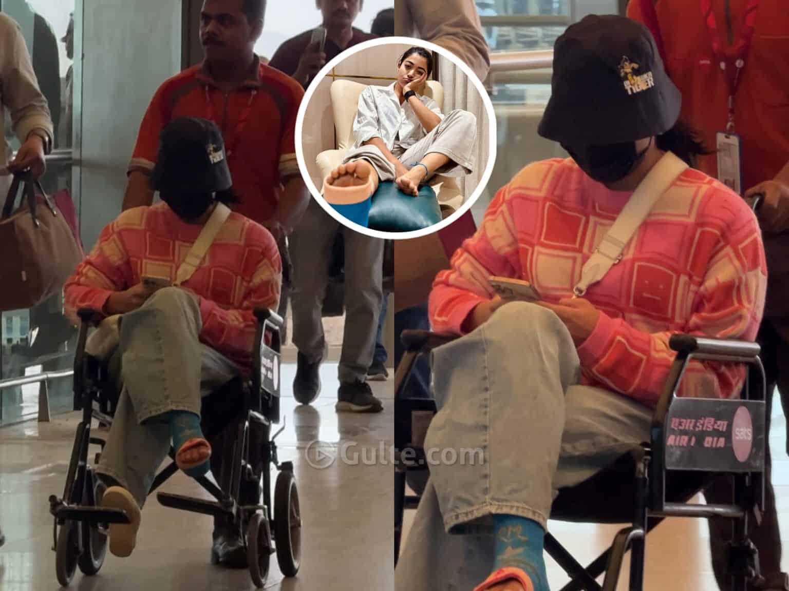 Video: Rashmika Mandanna on a Wheelchair!