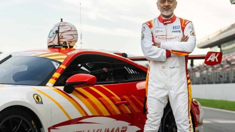 Thala Ajith Unhurt in Car Race Accident