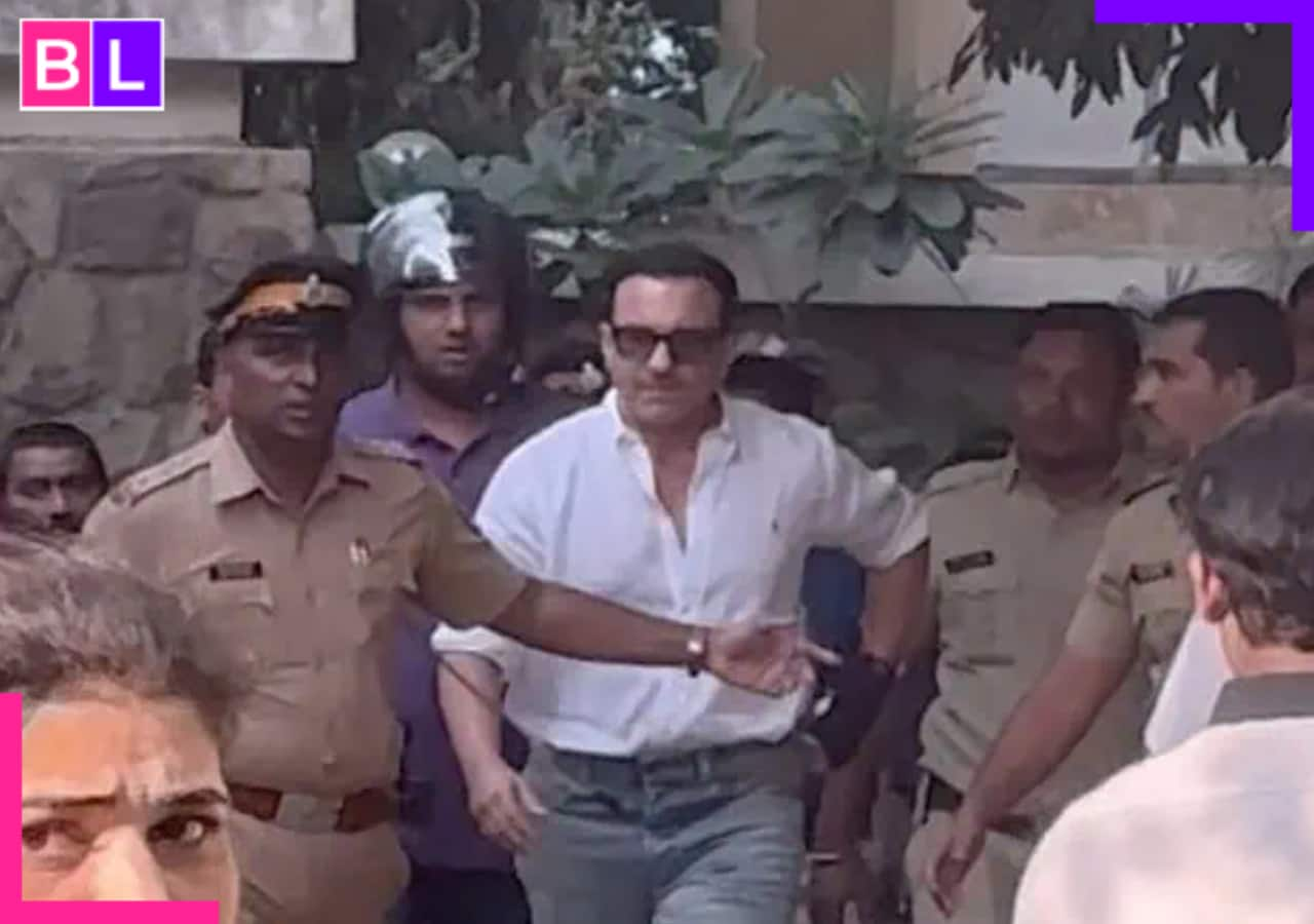 Saif Ali Khan waves at paps as he returns home after 5 days in hospital following stabbing, FIRST video out [Watch]