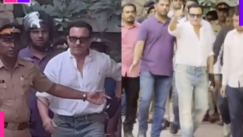 Fans shower love on ‘hero’ Saif Ali Khan as he reaches home after surgery