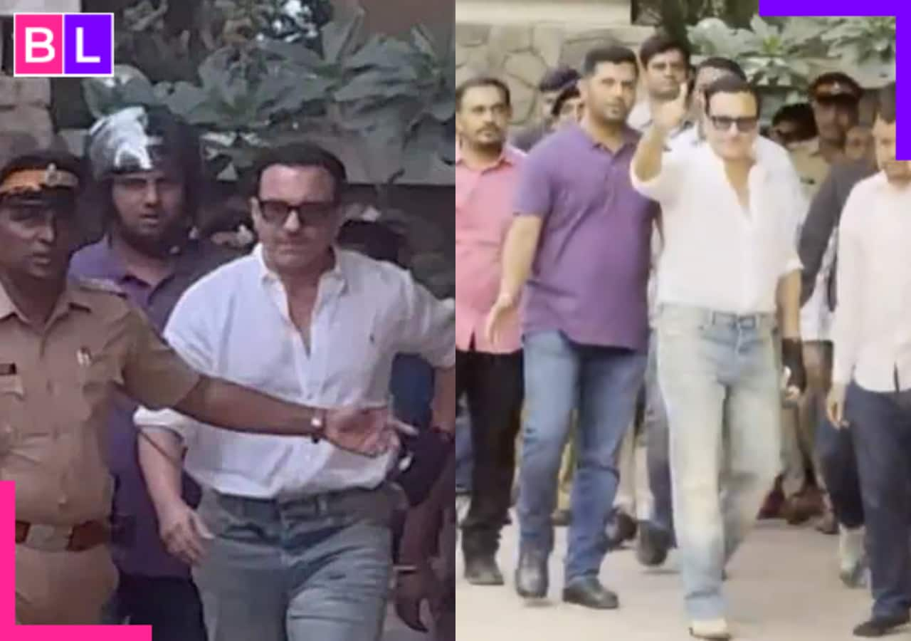 Fans shower love on ‘hero’ Saif Ali Khan as he reaches home after surgery