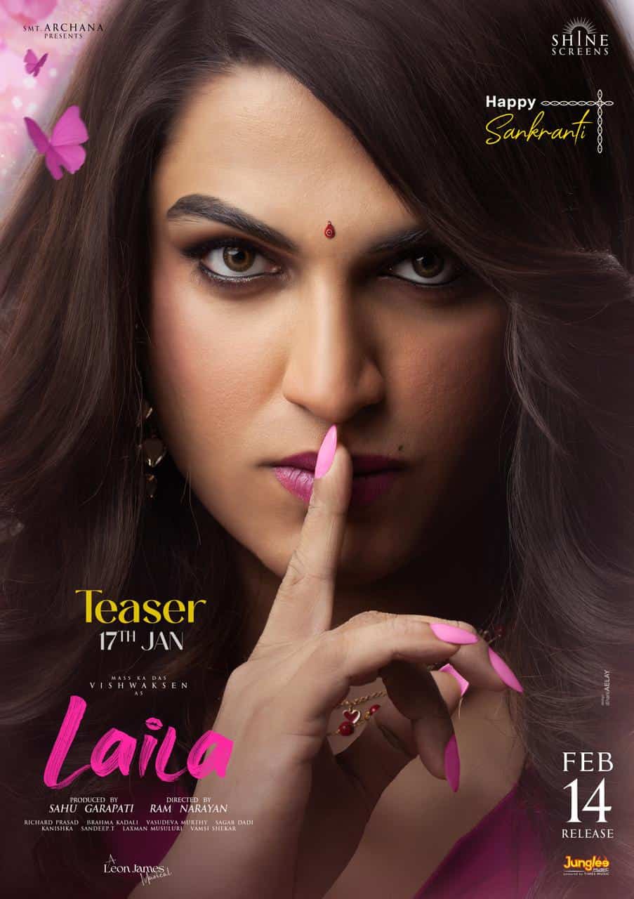 Vishwak Sen Teases As Laila