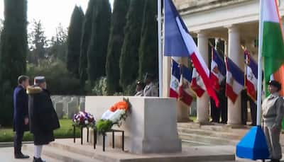 PM Modi Visits Marseille War Cemetery, Pays Tribute To Fallen Indian Soldiers