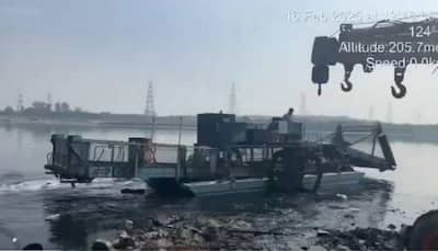 BJP Shares Clip Of Yamuna Cleaning Using Machines; AAP Reminds Of ‘Caretaker CM’