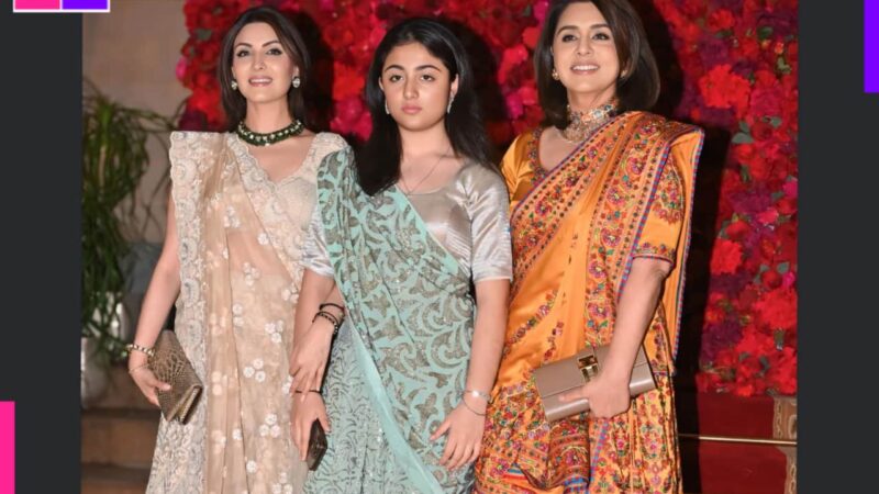 Riddhima Kapoor’s daughter Samara Sahni’s push shocks Neetu Kapoor while posing at Aadar Jain’s wedding? Netizens react, ‘Ghar m kalesh…’