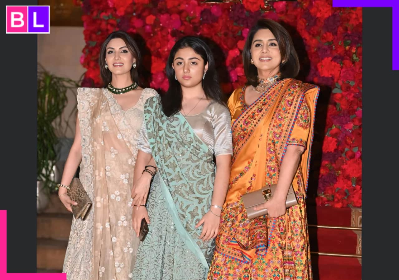 Riddhima Kapoor’s daughter Samara Sahni’s push shocks Neetu Kapoor while posing at Aadar Jain’s wedding? Netizens react, ‘Ghar m kalesh…’