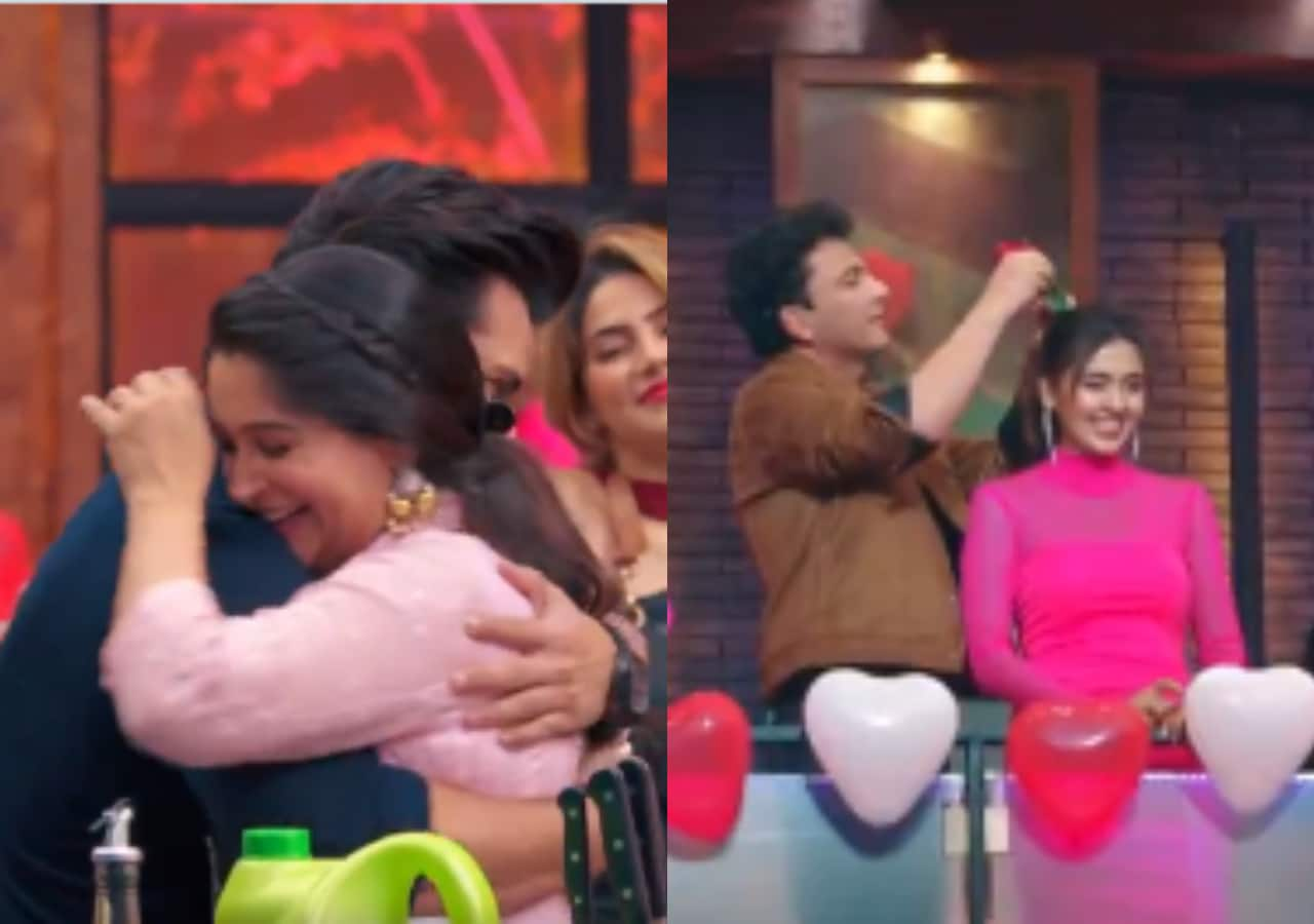 Celebrity MasterChef: Shoaib Ibrahim hugs Dipika Kakar, Chef Vikas Khanna blushes after Tejasswi Prakash tries to…