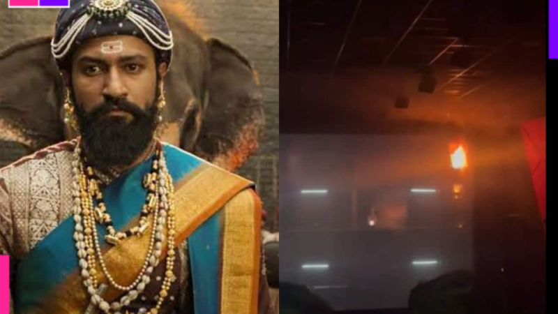 Vicky Kaushal’s Chhaava screening cut short as fire breaks out, forces evacuation of movie goers in Delhi theatre