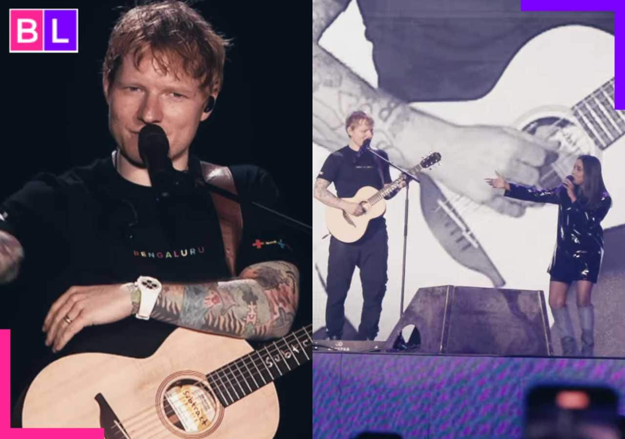 Ed Sheeran sings Chuttamale with Shilpa Rao at Bengaluru concert; fans react, ‘He’s more Indian…’