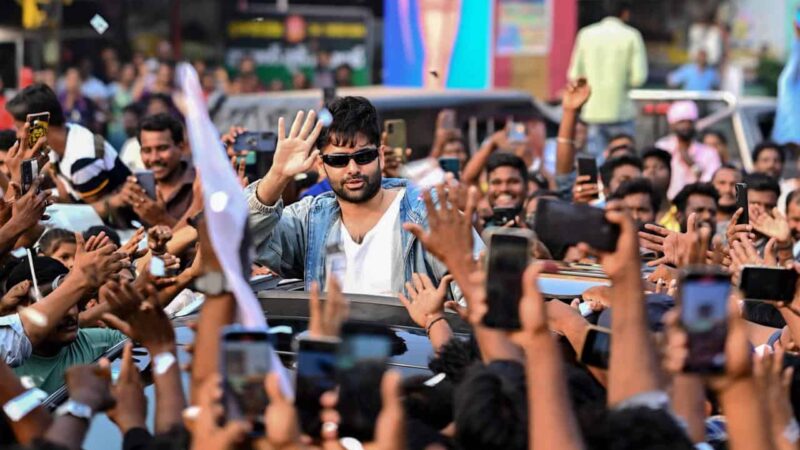 Ustaad Ram Pothineni Gets Famous Godavari Welcome