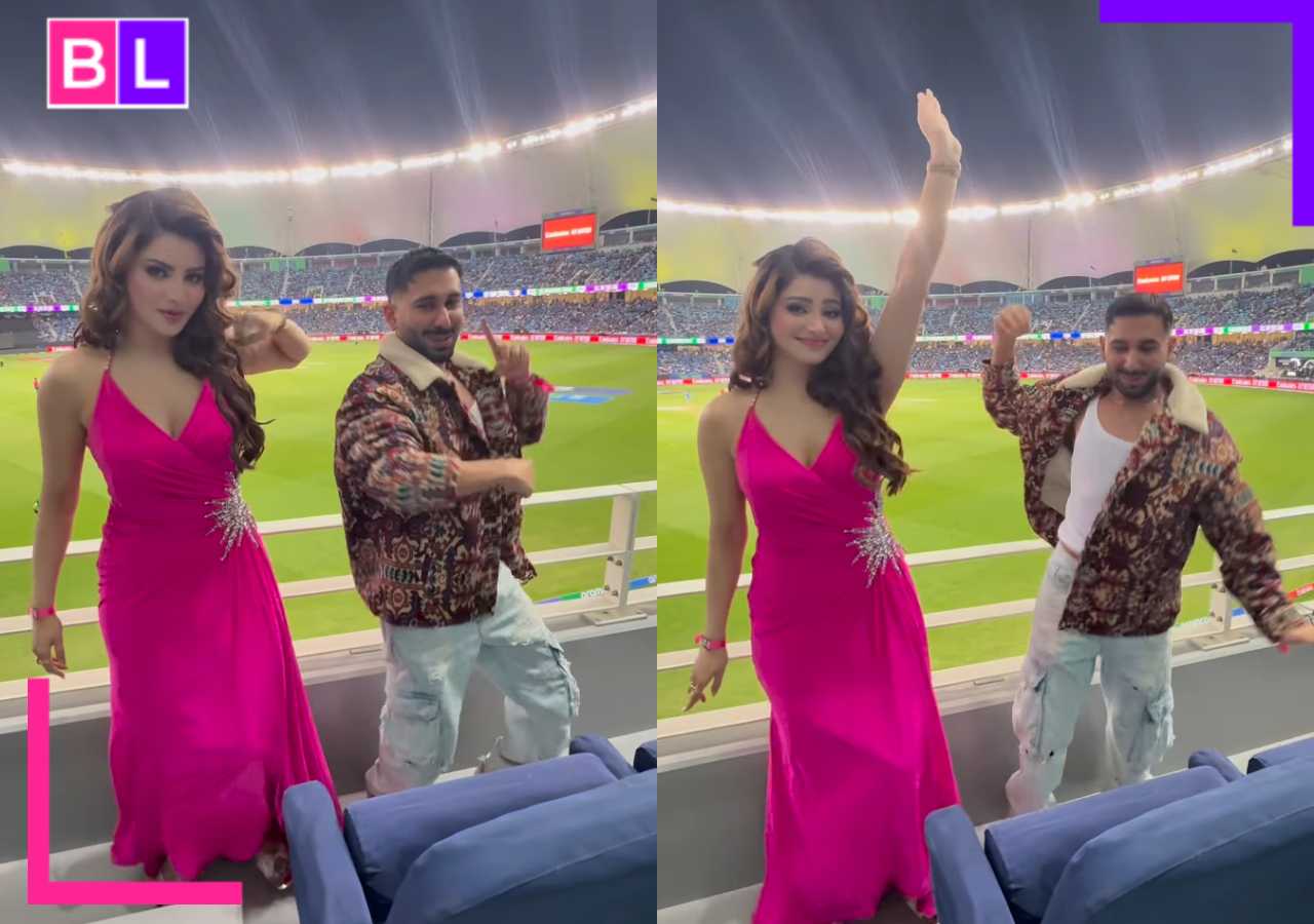 Urvashi Rautela dances to Dabidi Dibidi with Orry during India Vs Pakistan match; netizens joke, ‘Happy only for Daaku Maharaaj…’