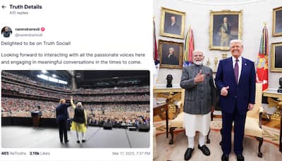 PM Modi Joins Trump’s Truth Social, Shares First Post With US President, Podcast With Lex Fridman
