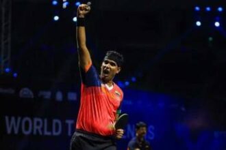 WTT Star Contender Chennai 2025: Sharath Kamal Continues His Winning Run As Four Indians Reach Round of 16