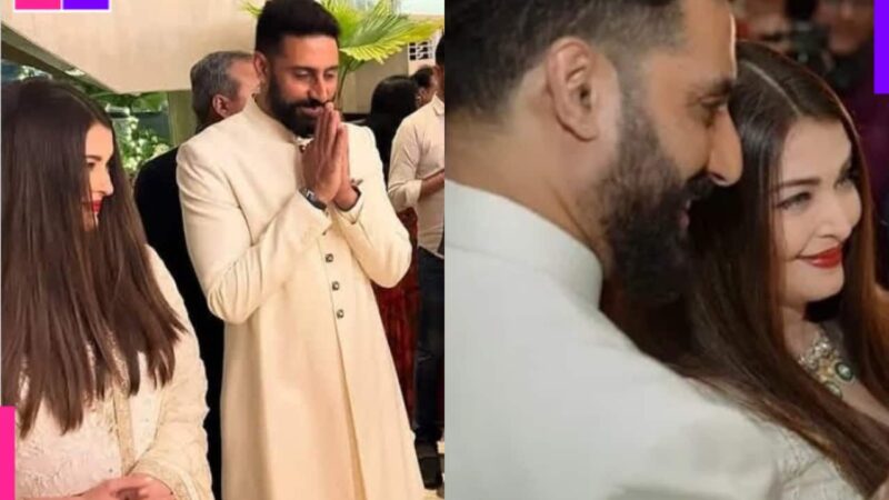 Aishwarya Rai and Abhishek Bachchan’s photos from Ashutosh Gowariker’s son’s wedding ceremony go viral; fans say ‘Finally after…’