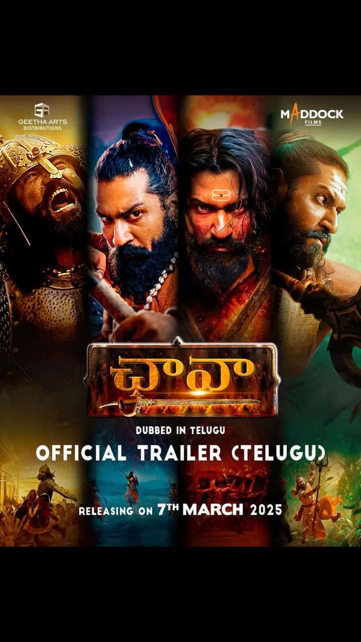 Chhaava Telugu Trailer: Thrilling Saga of Legacy