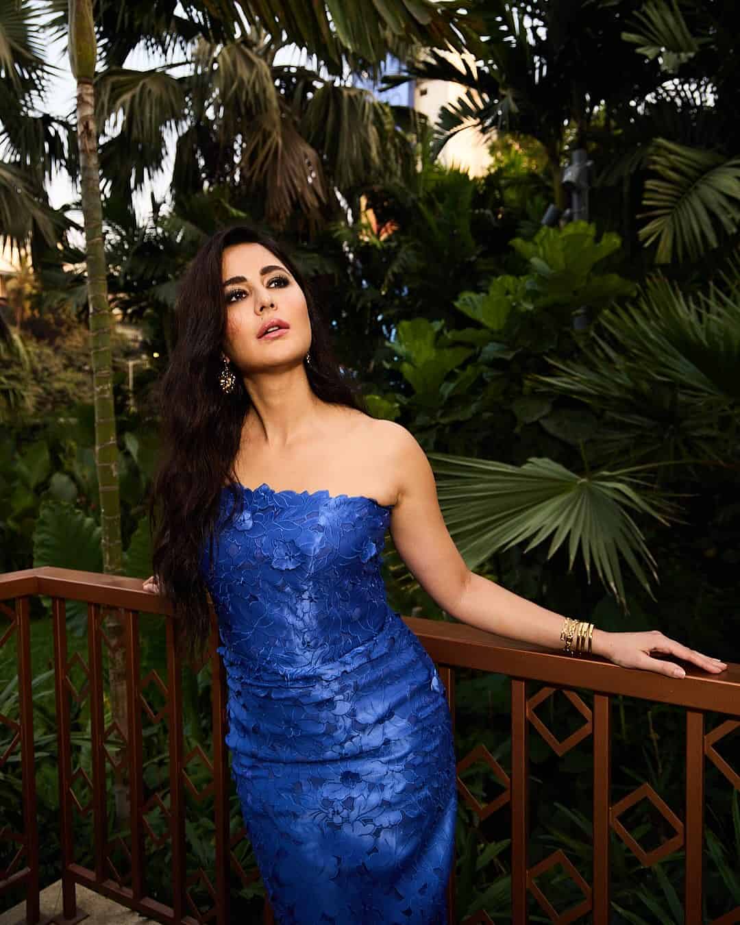 Katrina’s Dress Screams Boss Babe In Blue