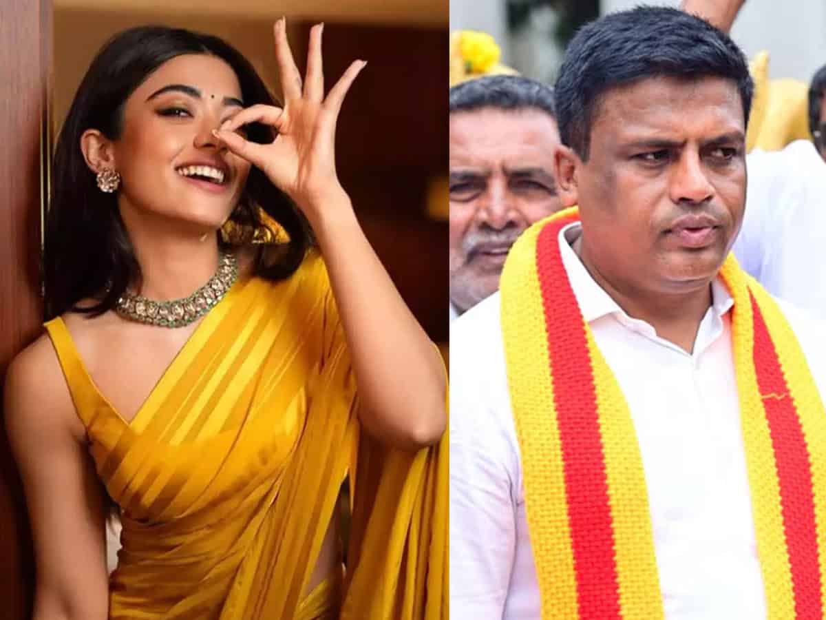 Rashmika Must Be Taught A Lesson: Karnataka MLA fires