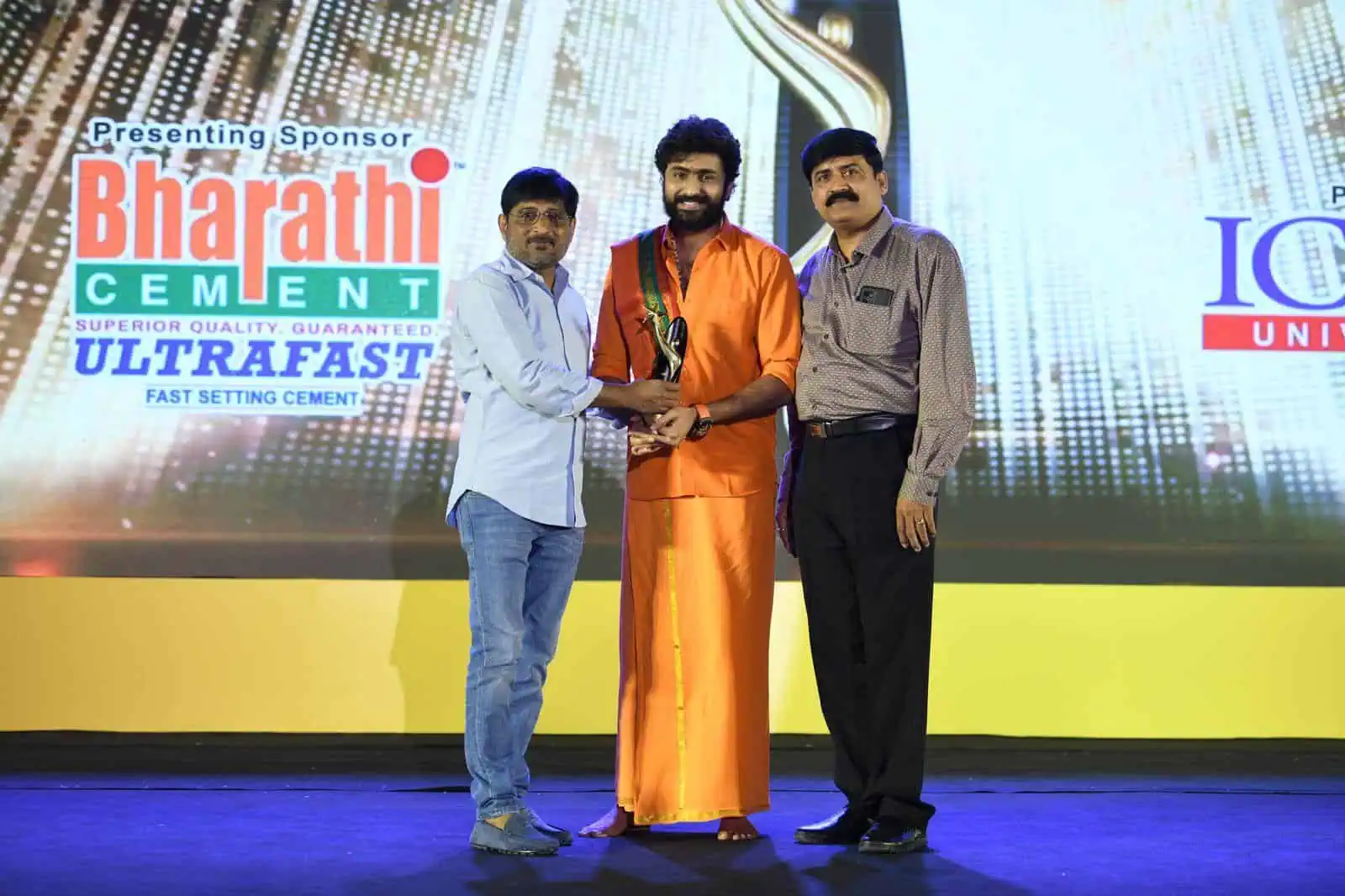 Dharma Wins Best Debut Actor at Sakshi Excellence Awards