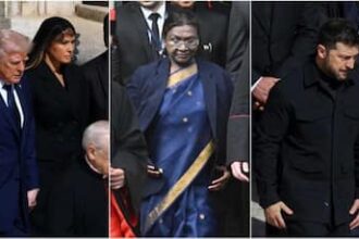 Pope Francis Funeral: President Murmu, Trump, Zelenskyy Among World Leaders Pay Tribute